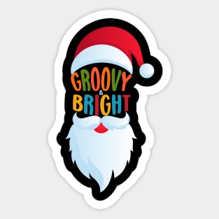 Groovy And Bright Sticker